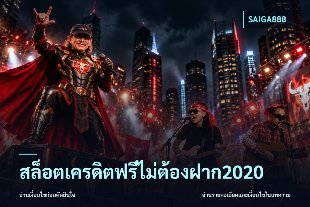 สล็อตเครดิตฟรีไม่ต้องฝาก2020