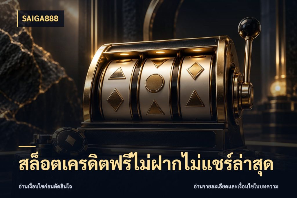 เดินตามขั้นตอนตั้งแต่เห็นข้อเสนอถึงตรวจผล: สล็อตเครดิตฟรีไม่ฝากไม่แชร์ล่าสุด